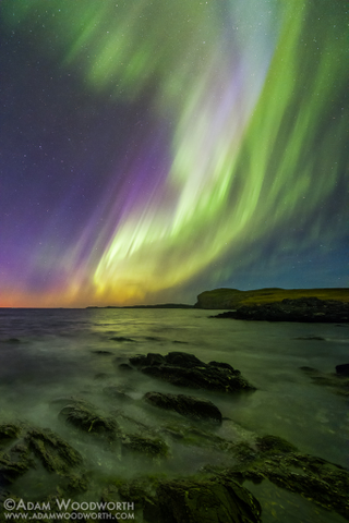 Illustration for article titled Northern Lights Over Newfoundland Make Me Happy to Be An Earthling